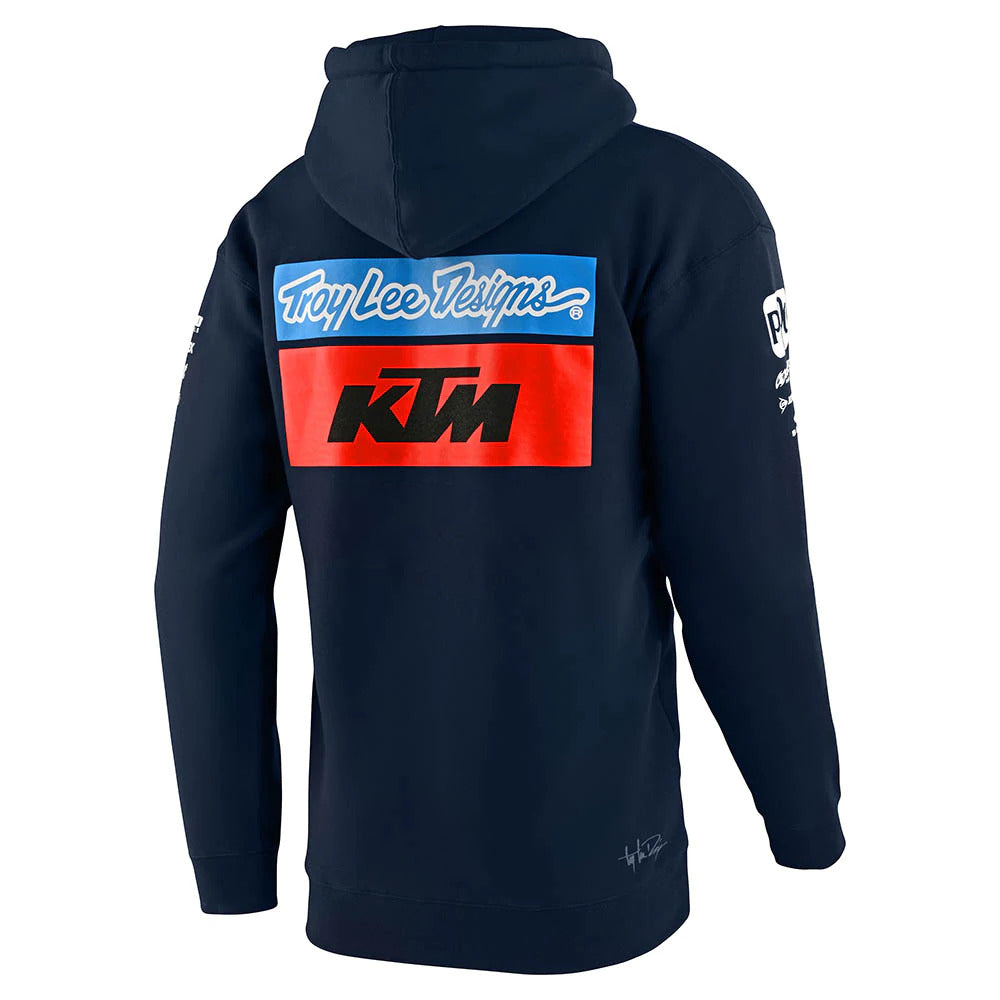 Tld Ktm Team Pullover Hoodie Navy